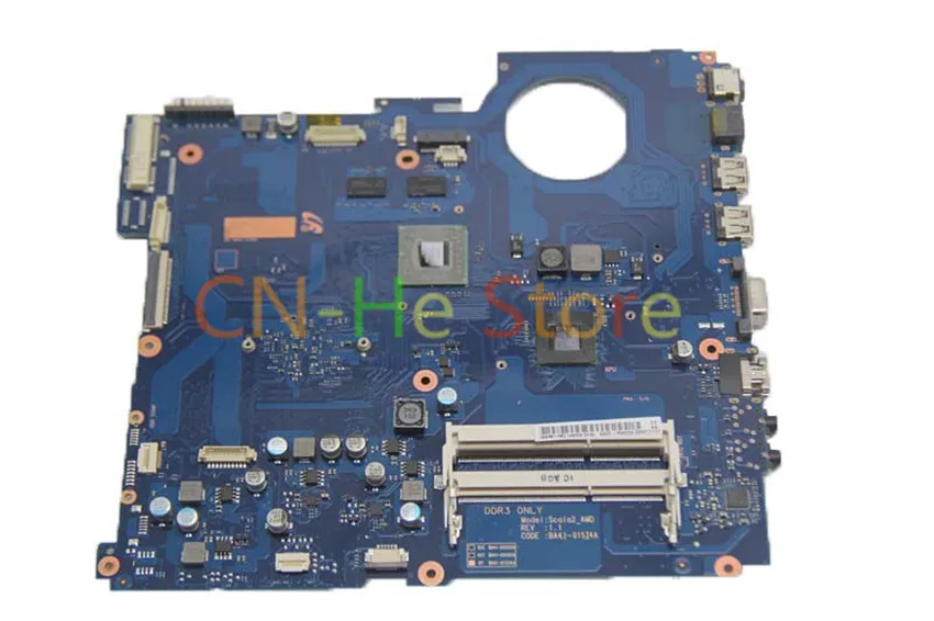 

FOR Samsung RV515 Laptop Motherboard BA92-09429A BA92-09429B DDR3 W/ FOR E-450 CPU and HD6470 1GB GPU