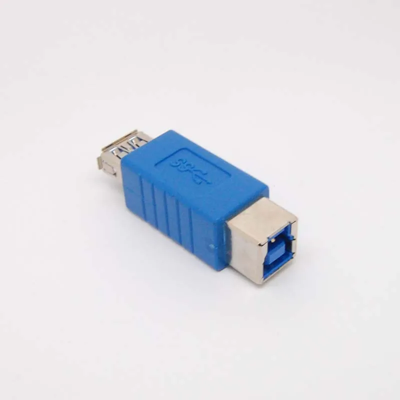 Wysokiej jakości USB 3.0 A kobiet do drukarki B złącze żeńskie adapter konwertery nowy