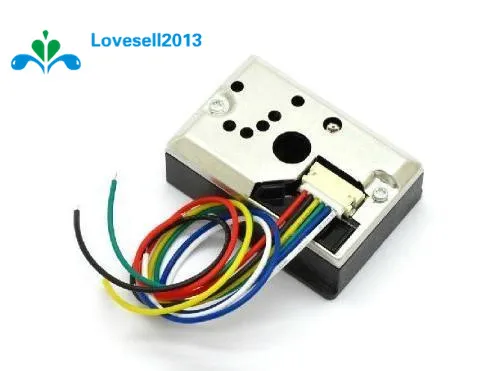 PM2.5 Dust Sensor GP2Y1010AU0F Compact Optical Dust Sensor Smoke Particle Sensor Module With Cable