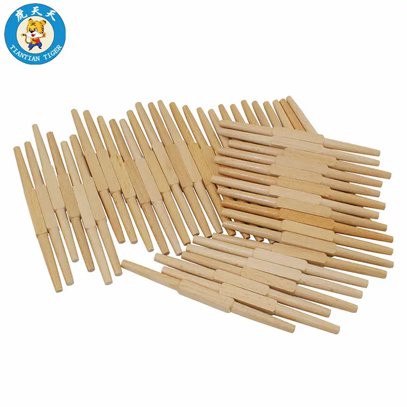 Montessori Baby Toys Mathematics Learning Early Education Wooden Toys 45 Spindles