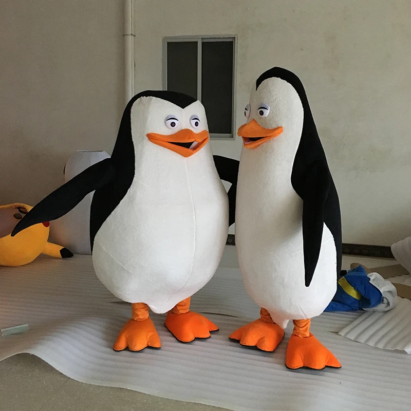 Mascote fantasia mascote pinguinhos de criança fantasia figura de desenho animado mascote vestido carnaval