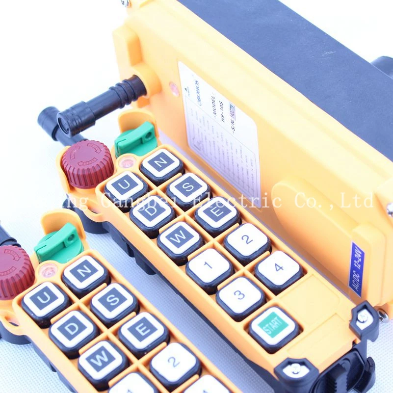 HS-10S (include 2 transmitter and 1 receiver)  crane remote control  Your order note need voltage:380VAC 220VAC 36VAC  24VDC