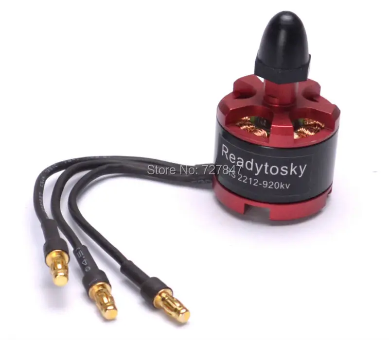 Red color 2212 920KV CCW Brushless Motor  for F450 500 550 Quadcopter Muticopter