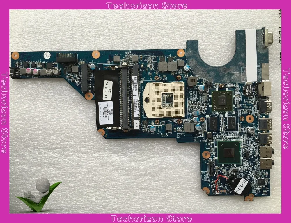 

For hp G4 G6 G7 laptop Motherboard 650198-001 DA0R13MB6E0 REV:E hm65 6470/512M tested working