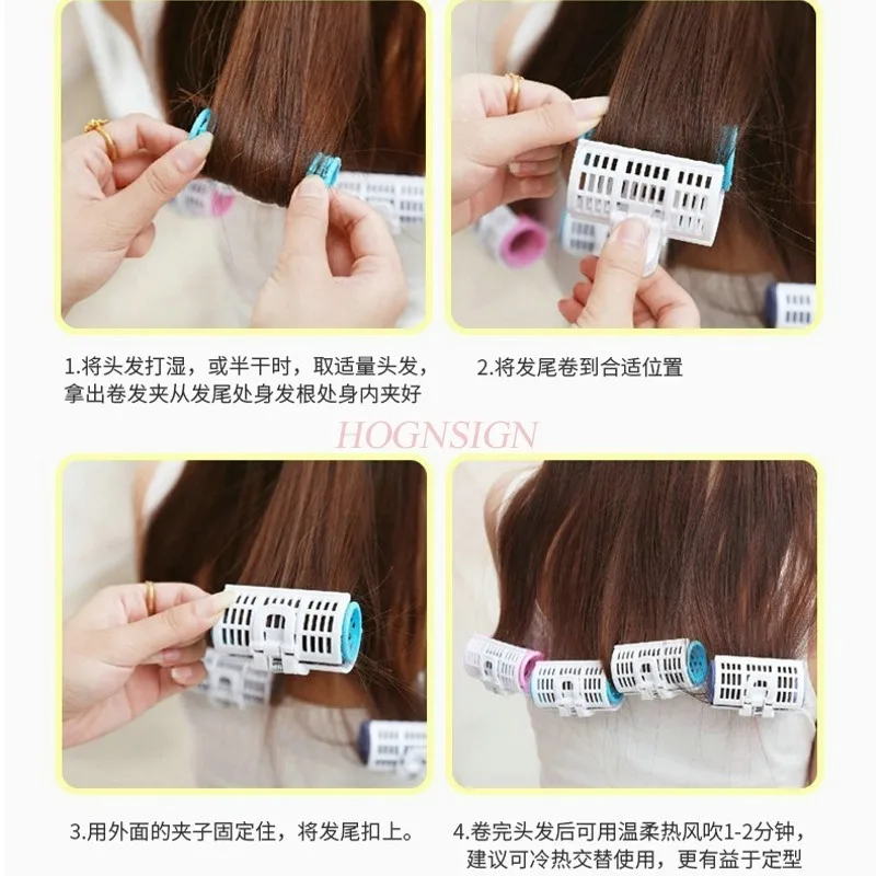 Air Bangs Hair Rollers Inside The Buckle Hair Styling Hair Curler Does Not Hurt The Wave Sale