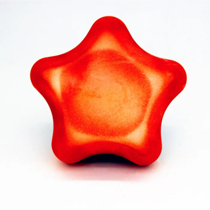 Five-pointed star hand single hole soap cake silicone mold