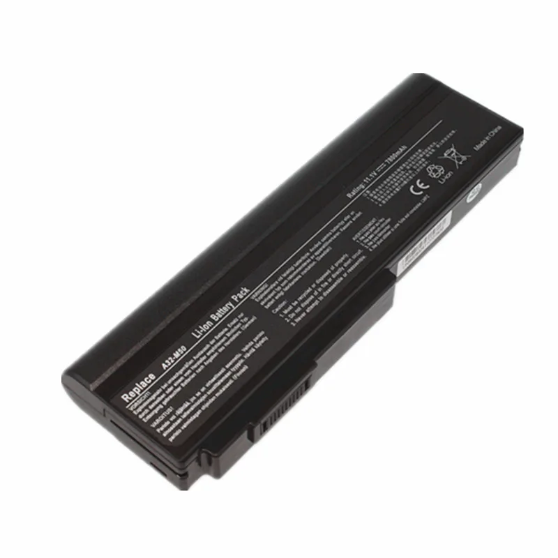 Replace Laptop Battery for Asus N53S N53SV A32-M50 A32-X64 N53 A32 M50 M50s A33-M50 7800mAh