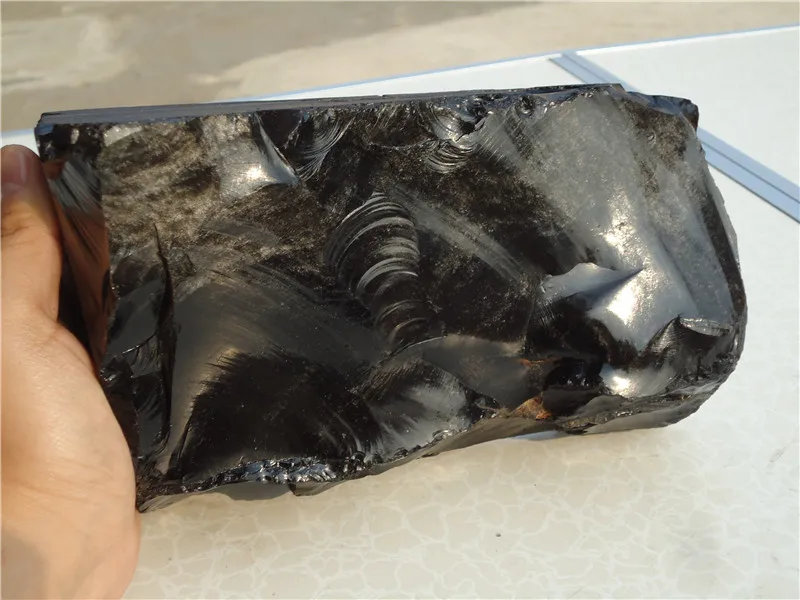 2985g Natural Obsidian Crystal Stone Natural Rough Mineral Specimen PT1016