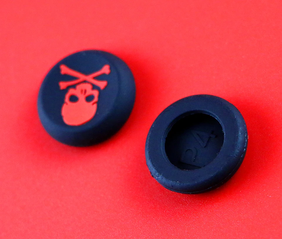 200pcs For XBOXONE XBOX360 Skull Head Silicone Thumb Grip Joystick Cap For PS 4 3 2 Controller 200PCS/LOT