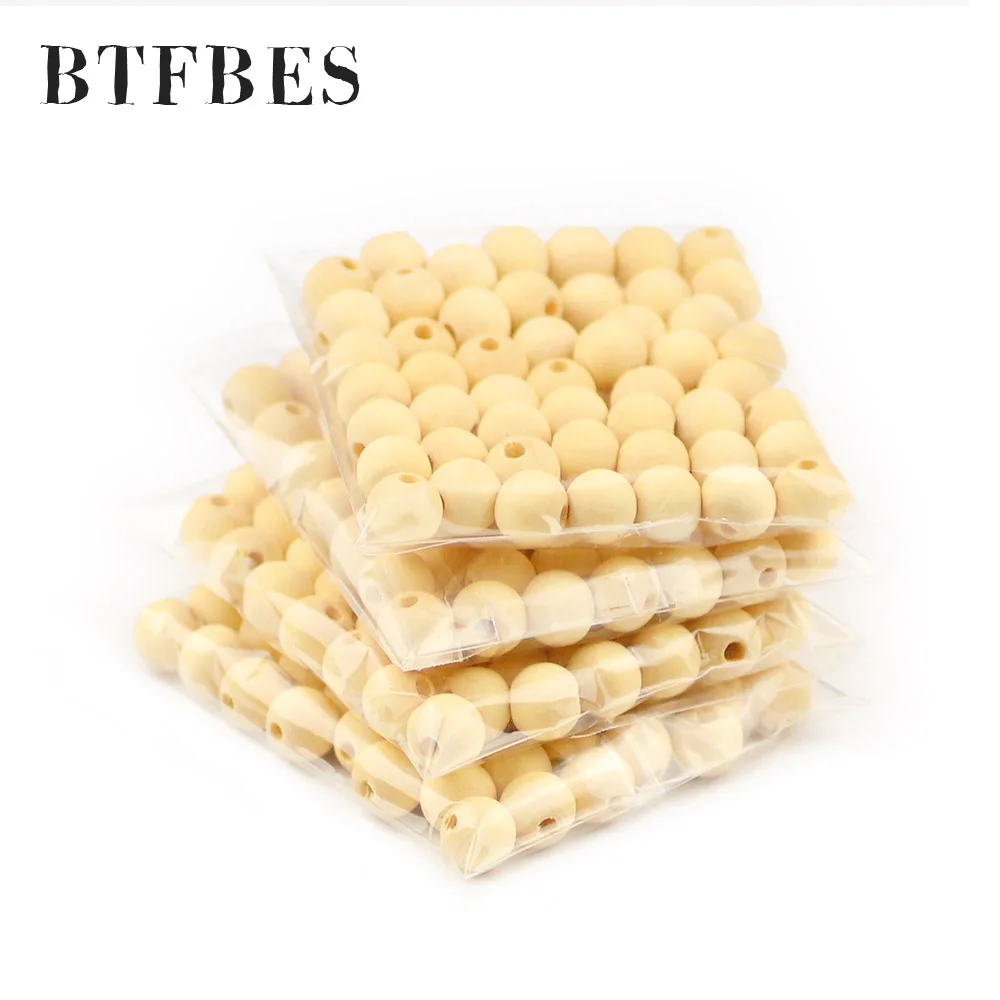BTFBES Green Round Wooden beads 5~30mm Ecofriendly Loose Spacer Beads for DIY Jewelry Necklace Bracelet Craft Making Accessories
