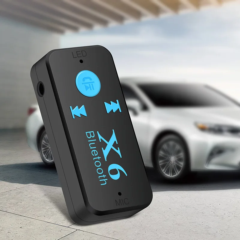 3 in 1 Wireless 4.0 USB Bluetooth Receiver Bluetooth Adapter 3.5mm Audio Jack TF Card Reader MIC Call Support For Car Speaker 0