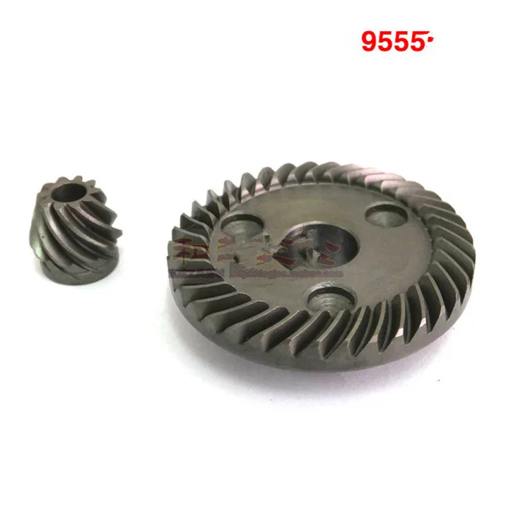 Espiral Bevel Gear Set Substituição para Makita, Angle Grinder Peças, Ferramentas elétricas, 9553, 9555, 9556, 9553NB, 9555NB, 9556NB