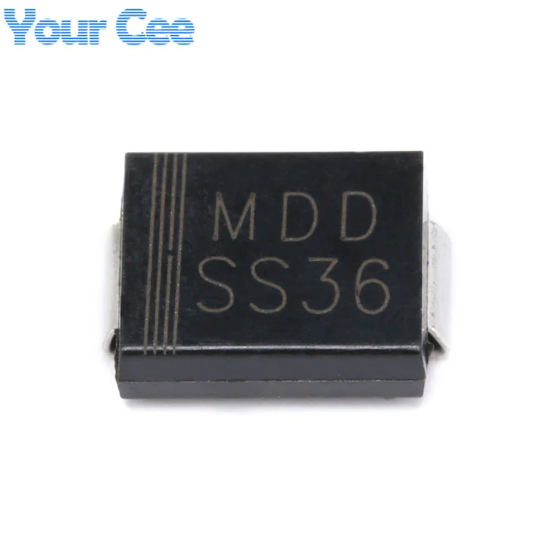 100 PCS SMC DO-214AB SMD Schottky Diode SS510 SS310 SS56 SS54 SS36 SS34 SK54