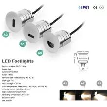 Waterproof LED Recessed Step Lights IP67 #5
