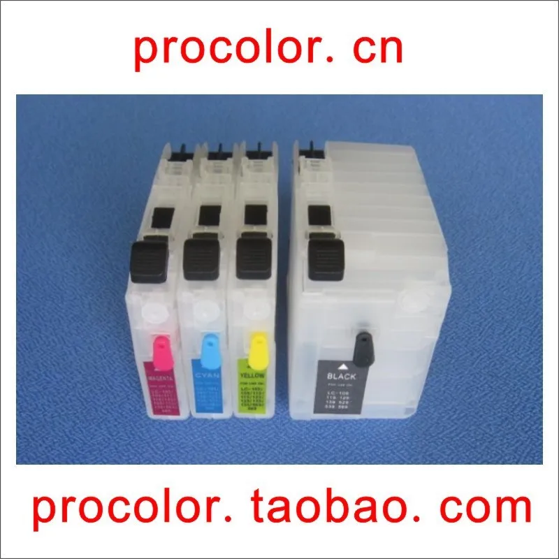 Refill ink cartridge LC669XLBK(50ML)/LC665XL LC663 for BROTHER MFC-J2320 J2320 MFC-J2720 J2720 MFC-J2370 printer,With ARC Chips