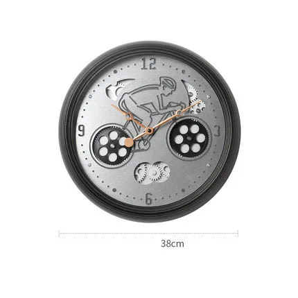 

Mechanical Gear Nordic Clock Wall Creative Decorative Clock Living Room Creative Electronic Clock Hanging Decorations Ornaments