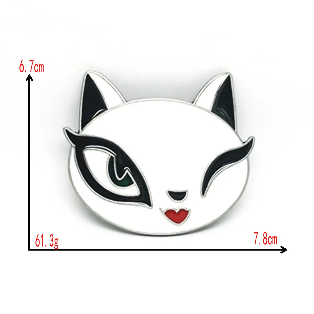 INCH DRESS Cute cartoon fox zinc alloy belt buckle dripping oil fashion accessories button for a 4.0 belt.