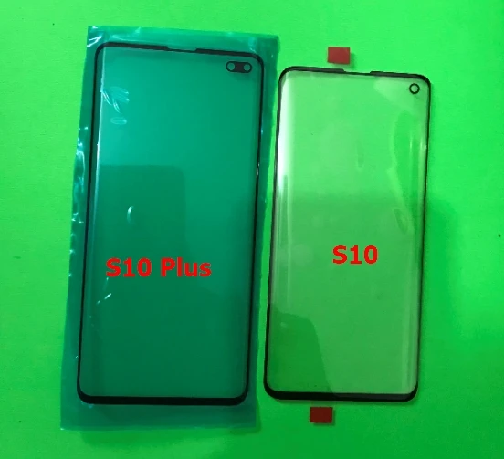 1PCS Front Outer Glass Lens Cover LCD Touch Panel Replacement For Samsung Galaxy S8 S9 S10 Plus S20 Ultra S10e Note 8