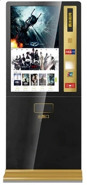 Self-Service Kiosk Terminal Ondersteuning Rfid, Magcard, Ic Card Automatische Ic Kaartlezer Betaling Terminal