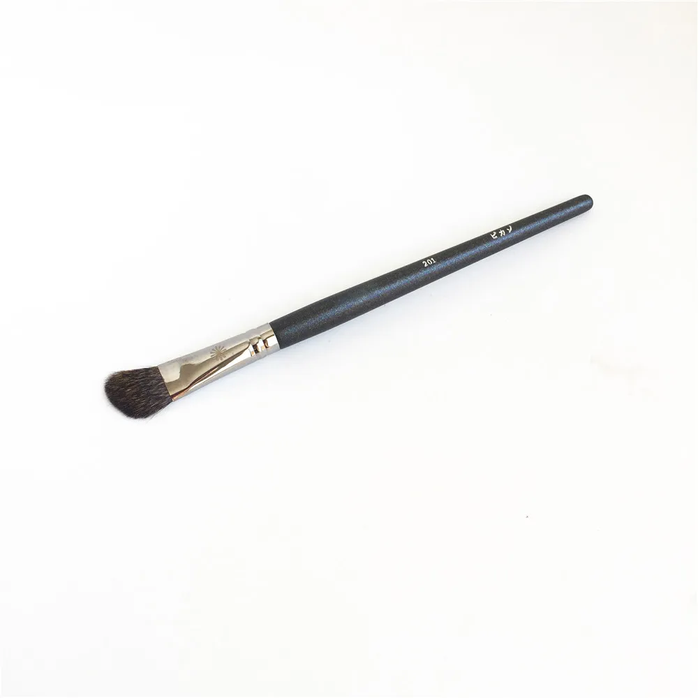 Angled Nose Shading Brush #201 - Soft Squirrel Hair Angled Shadow Eye Makeup Brush - Beauty Makeup Blender Tools