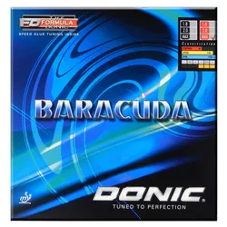DONIC Table Tennis Rubber BARACUDA Fast Attack Loop pimples in with sponge ping pong tenis de mesa