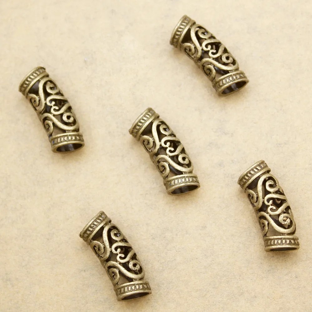 5x Norse Viking Swirl Beard Bead Rasta Dreadlocks Braid Head Hair Clip Pin Accessories Christmas Gift Headband Headdress Jewelry
