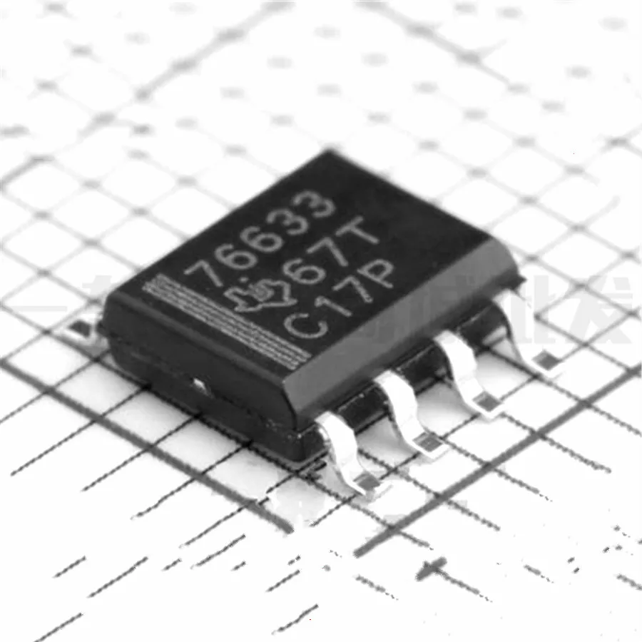 Regulator Linier TPS76633DR TPS76633 76633 SOP-8 Paket Baru Asli Merek