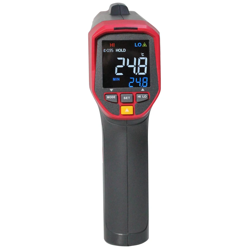 Imagem -04 - Uni-t Ut301a Mais c Mais Ut302a Mais Ut302c Mais Ut303a Mais c Ut303d Mais Termômetro Infravermelho Pistola de Temperatura Infravermelha de Tela Colorida de Grau Industrial