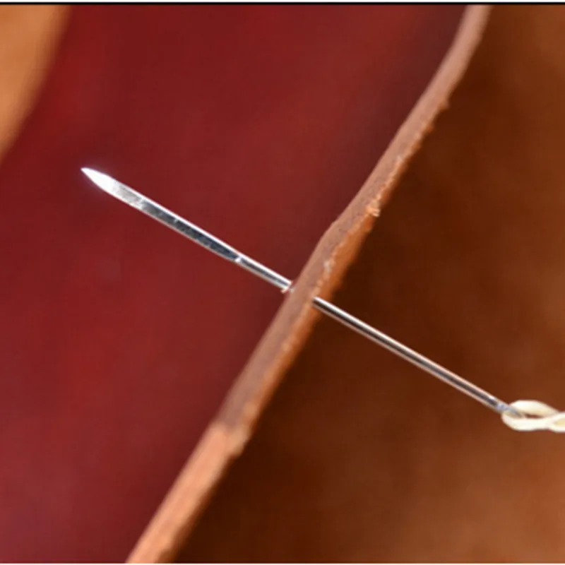 30Pcs Leathercraft DIY Leather Triangular Needles Leather fur Special Stainless Steel Shaped Pin Stitch Needlework Sewing Suppli