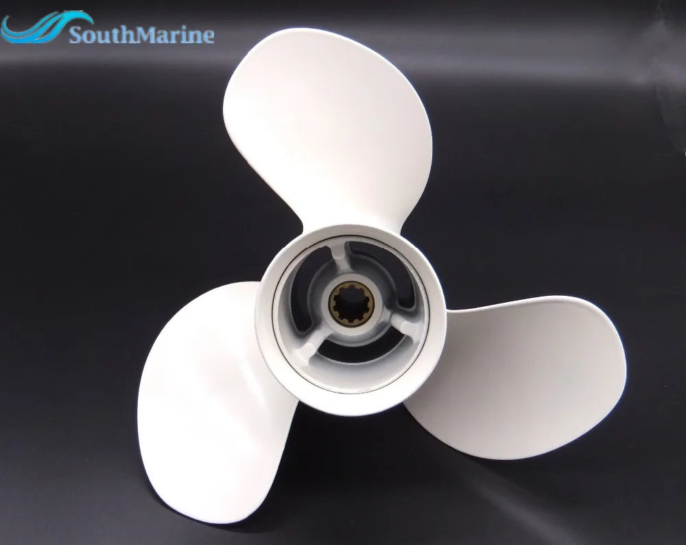 New Aluminum Alloy Propeller 9 7/8x13-F for Yamaha 20HP 25HP 30HP Outboard Motor  9 7/8 x 13 -F