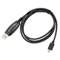 USB Programming Cable For BAOFENG BF-T1 BF-9100 Mini Radio Walkie Talkie With CD Firmware Parts