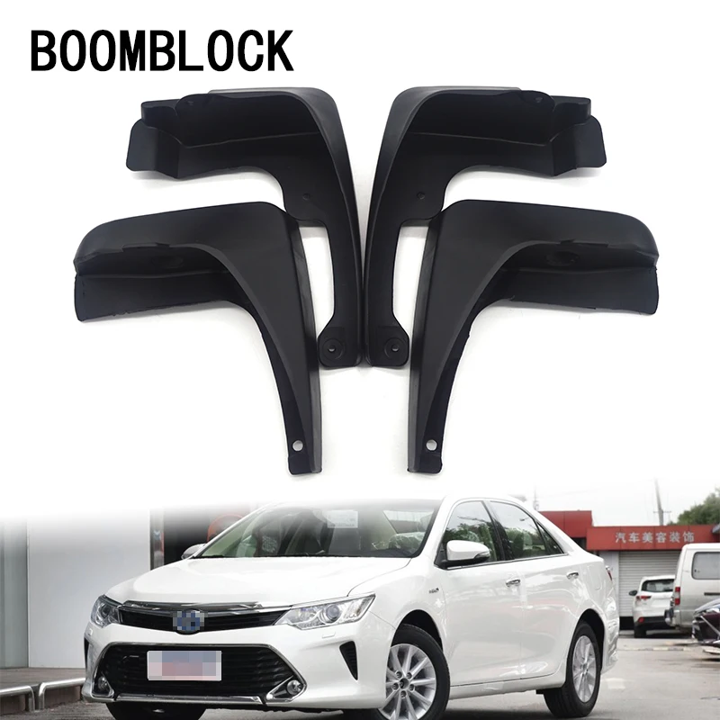 4pc Car Front Rear Mud Flaps Mud Flap Mudguards Fender For Toyota Camry Altis Aurion XV40 2007 2008 2009 2010 2011 Accessories