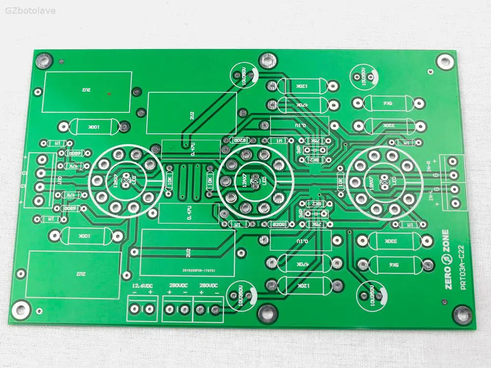 Free ship PRT03A electron tube preamp PCB (electron tube preamp) C22 circuit