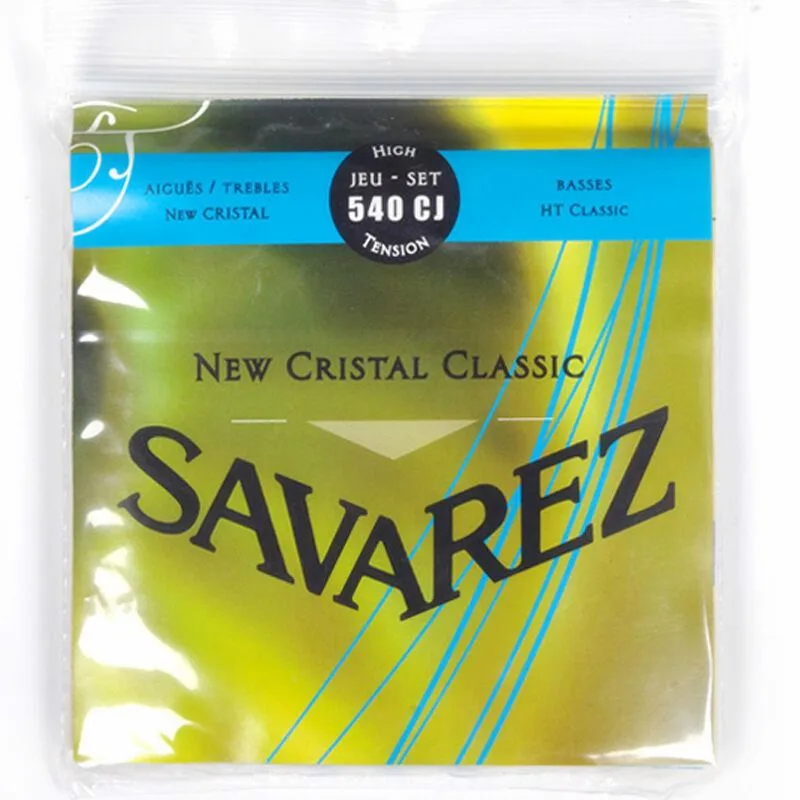 Savarez Classic Guitar Strings Set New Crystal Nylon Strings For Classical Guitar Parts 540CJ 540CR 540CRJ Stringed Instruments