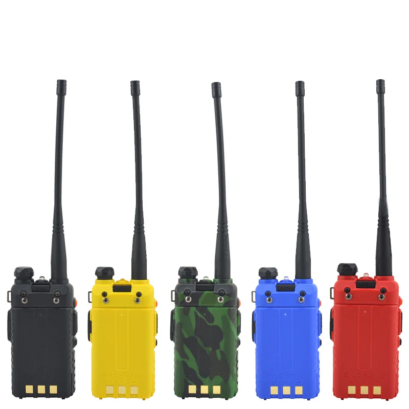 Baofeng Walkie Talkie Uv-5r Dualband วิทยุ VHF/UHF 136-174MHz และ400-520MHz FM เครื่องรับส่งสัญญาณแบบพกพาพร้อมหูฟัง