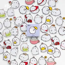 45 pcs/pack Cute Cartoon Animals Paper Stickers For Diary Calendar Albums Decoration Scrapbook Planner Journal Child Diy