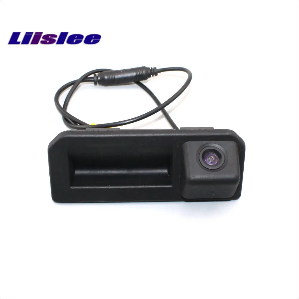 لسكودا رابيد FL 2016 2017 2018 2019 2020 كاميرا الرؤية الخلفية للسيارة بدلاً من المصنع الأصلي مقبض صندوق السيارة عكس HD CCD CAM #3