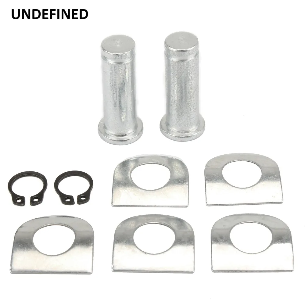 

UNDEFINED Motorcycle Foot Pegs Mount Kit Pins All for Harley Touring Road King Dyna Sportster 883 1200 Softail Universal