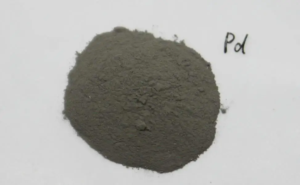 Pd Palladium Ball Powder Pure 99.98% Periodic Table of Rare-earth Precious Metal Elements Research Study Education Collection