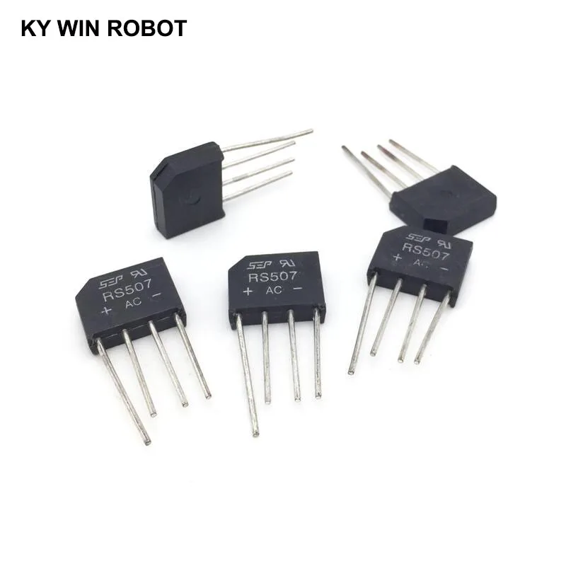 5PCS 5A 700V diode bridge rectifier RS507