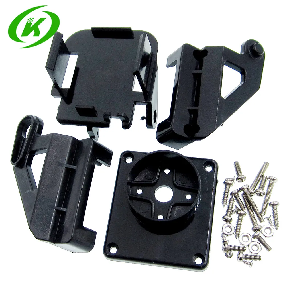 20sets Servo bracket PT Pan/Tilt Camera Platform Anti-Vibration Camera Mount for Aircraft FPV dedicated nylon PTZ for 9G SG90