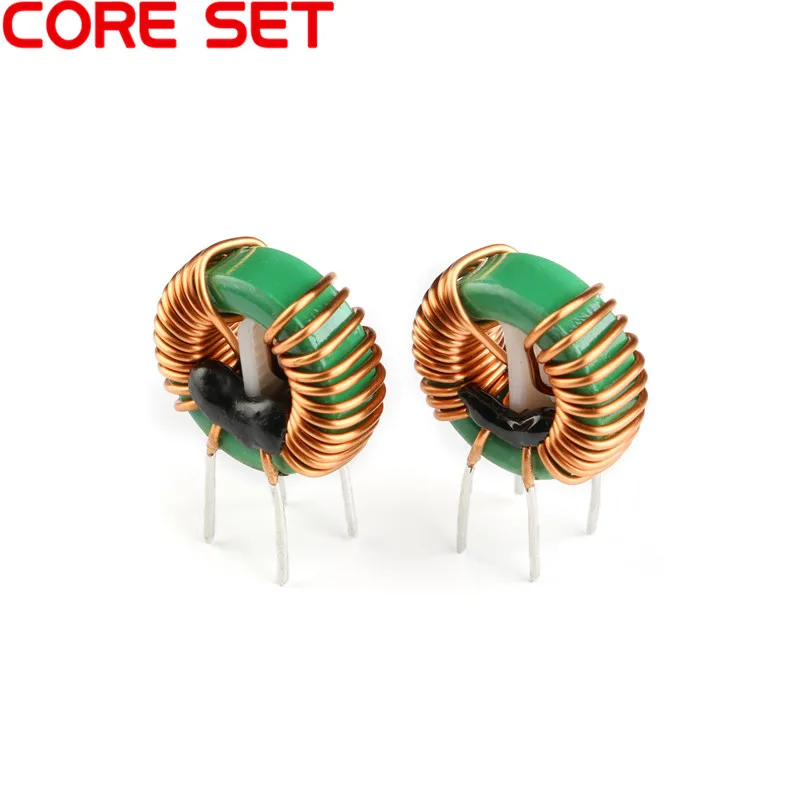 5pcs 2MH 10A Annular Common Mode Filter Inductor 1.0 Wire Choke Ring Inductance 22*14*8mm