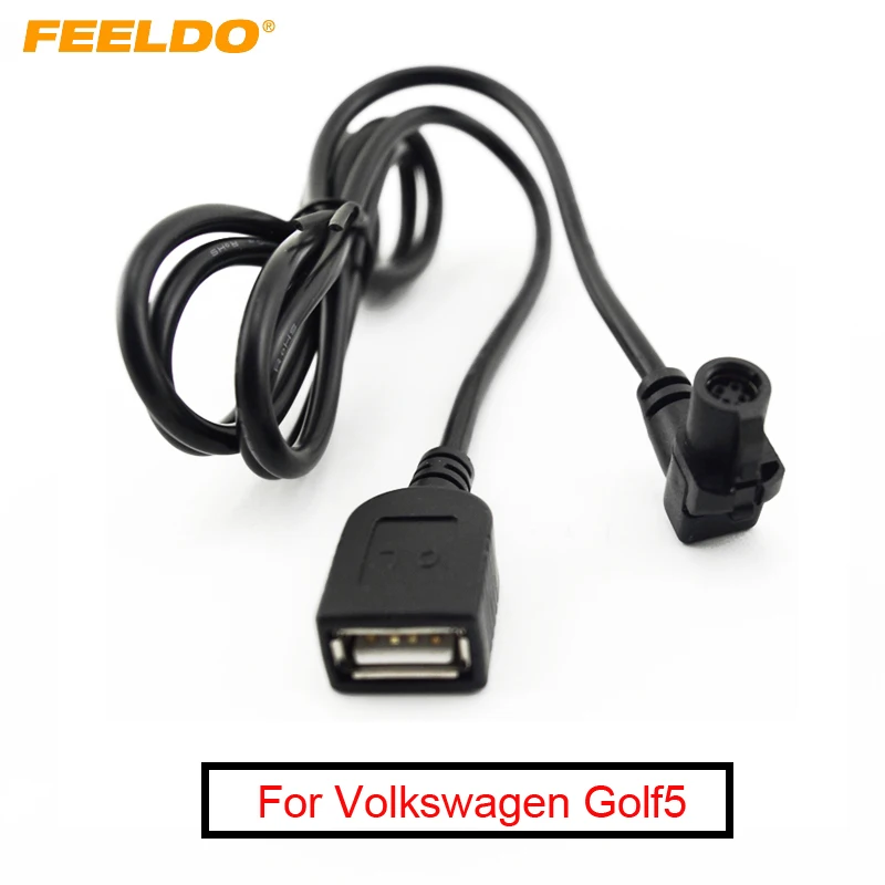 

FEELDO 10 шт. автомобильный аудио провод кабель жгут для Volkswagen Golf5/6 CC/Tiguan/Passat RCD510 OEM стерео # AM2644