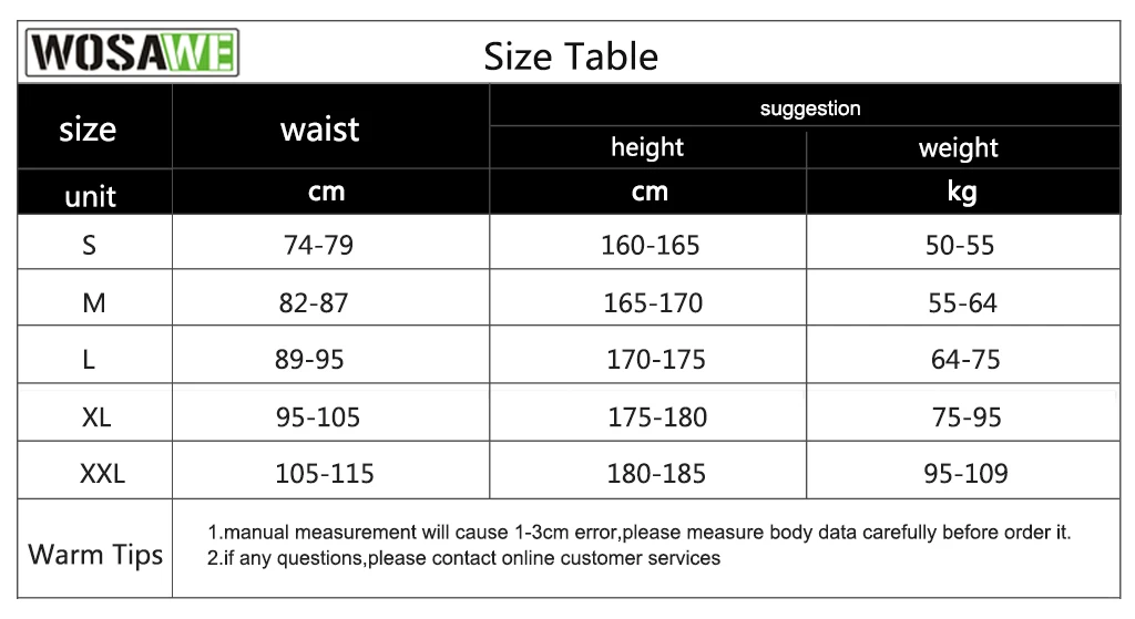 WOSAWE Summer Men\'s Cycling Shorts Outdoor Sports Clothing Breathable Loose Fit Bicycle Downhill Bike Riding MTB Underpants