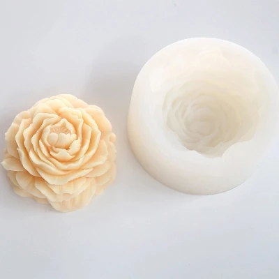 

Mold Silicones Flowers Soap Mold Flower Big Peony Soap Candle Moulds Chocolate Mould Fondant Mold Aroma Mold Clay Resin PRZY