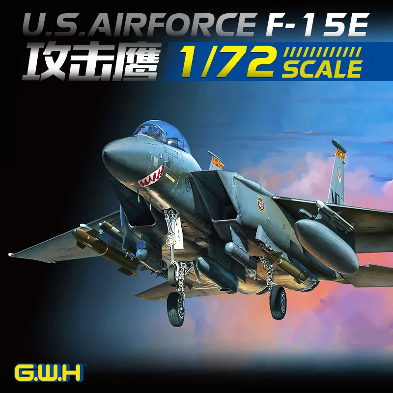 Great Wall Hobby L7201 1/72 U.S.AIRFORCE F-15E IN ACTION OF OEF & OIF - Scale Model Kit