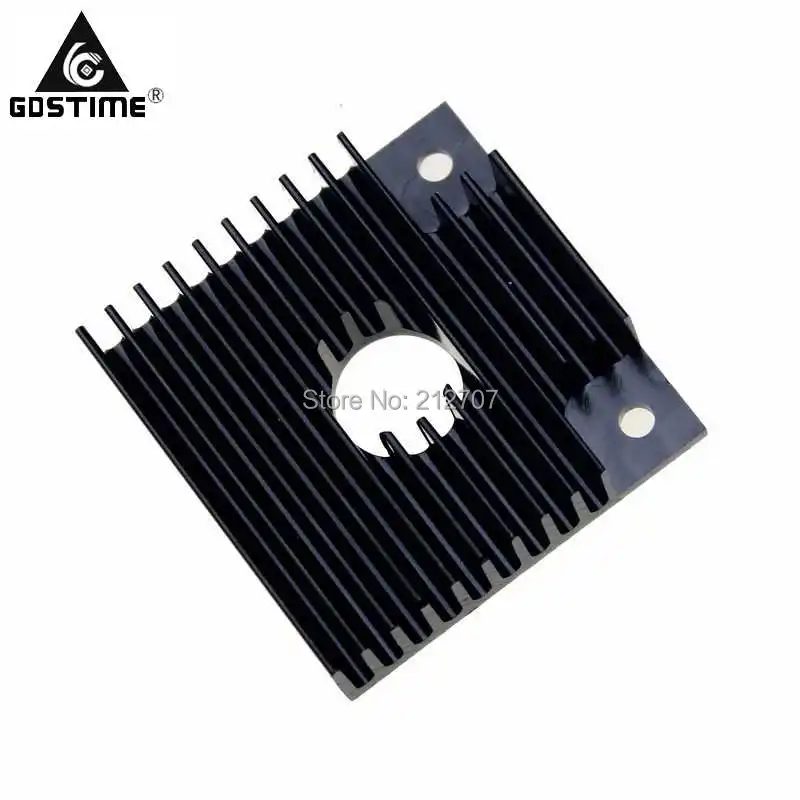 10 Pieces/lot 3D Printer 40x40x11mm Aluminum Heatsink Extruded Heat sink Radiator Cooler Extruder Cooling Fin