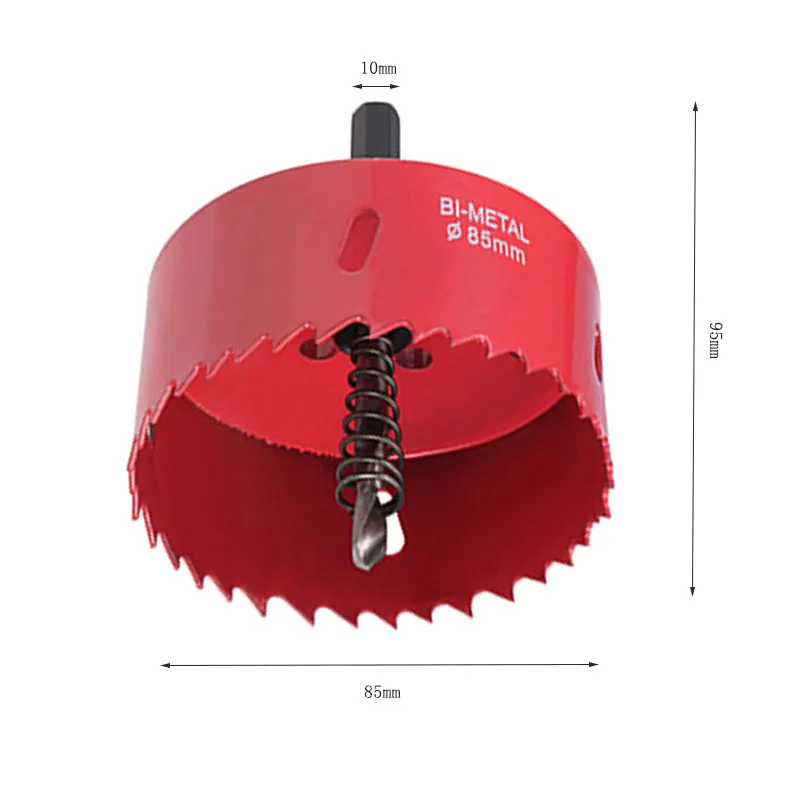 85mm BI-Metal Hole Saw for Cornhole Boards Corn Hole Drilling Cutter