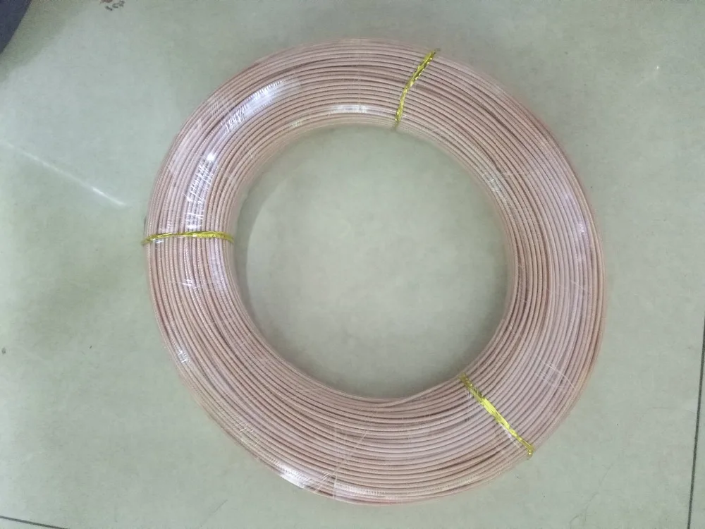 100M High temperature resistance 50ohm M17/113 RG316 single shielded RF Coaxial cable Resistant to high temperature 250 ℃