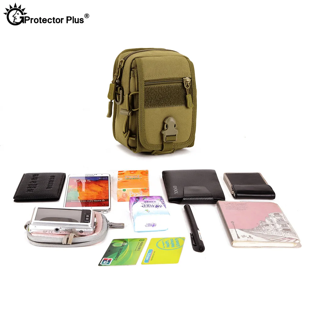 PROTECTOR PLUS Outdoor Riding Messenger Bag Civilian Camouflage Molle Tactical Sport Chest bag Men Travel Climbing Shoulder Bag